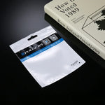 10개입 PULUZ 16cm x 13cm 행홀 클리어 프론트 화이트 펄 쥬얼리 지퍼락 포장 봉투(사이즈: M), 사이즈: M