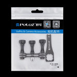 10개입 PULUZ 16cm x 13cm 행홀 클리어 프론트 화이트 펄 쥬얼리 지퍼락 포장 봉투(사이즈: M), 사이즈: M