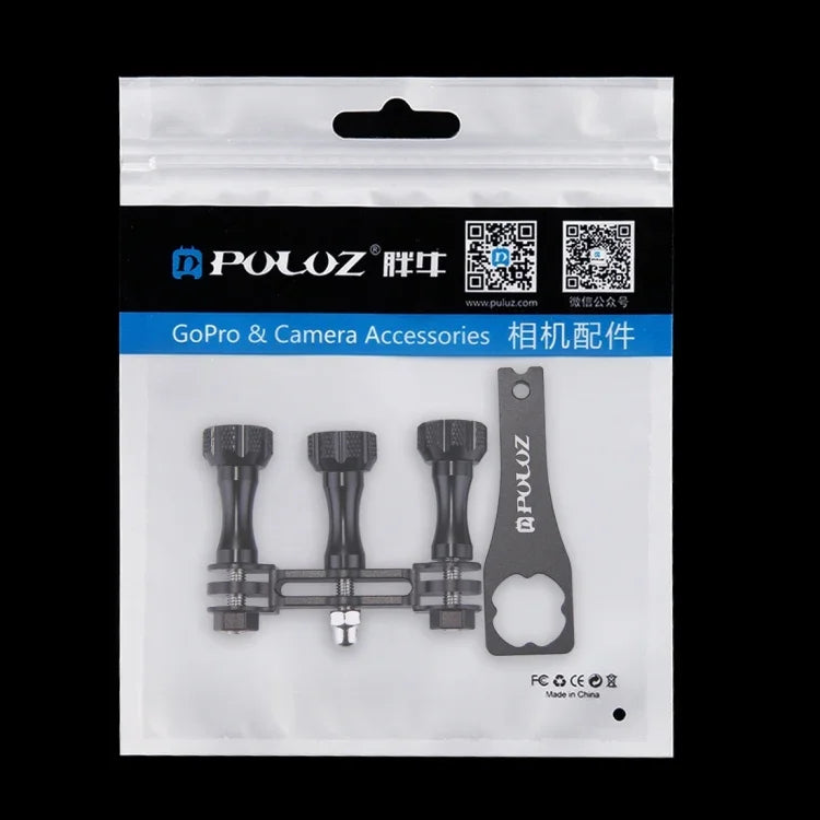 10개입 PULUZ 16cm x 13cm 행홀 클리어 프론트 화이트 펄 쥬얼리 지퍼락 포장 봉투(사이즈: M), 사이즈: M