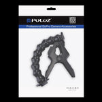 10개 PULUZ 33cm x 23.5cm 행홀 클리어 전면 화이트 펄 쥬얼리 지퍼락 포장 봉투(사이즈: XL), 사이즈: XL