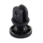 PULUZ 미니 사이즈 1/4인치 나사 삼각대 마운트 어댑터 GoPro, Insta360, DJI 및 기타 액션 카메라용, 3.9mm 직경 나사 구멍, 2.2cm 직경, 2.2cm 삼각대 마운트 어댑터