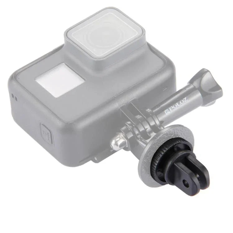 PULUZ 미니 사이즈 1/4인치 나사 삼각대 마운트 어댑터 GoPro, Insta360, DJI 및 기타 액션 카메라용, 3.9mm 직경 나사 구멍, 2.2cm 직경, 2.2cm 삼각대 마운트 어댑터