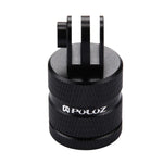 PULUZ 1/4인치 나사 구멍 삼각대 마운트 CNC 어댑터 GoPro, Insta360, DJI 및 기타 액션 카메라용, 1/4인치 긴 사이즈