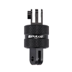 PULUZ 360도 회전 CNC 스위블 피벗 익스텐션 암 삼각대 마운트 GoPro, Insta360, DJI 및 기타 액션 카메라용, 익스텐션 어댑터