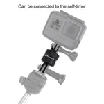 PULUZ 360도 회전 CNC 스위블 피벗 익스텐션 암 삼각대 마운트 GoPro, Insta360, DJI 및 기타 액션 카메라용, 익스텐션 어댑터