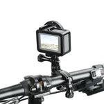PULUZ 360도 회전 자전거 알루미늄 핸들바 어댑터 마운트 나사 포함 GoPro, Insta360, DJI 및 기타 액션 카메라용, 핸들바 어댑터 마운트 2