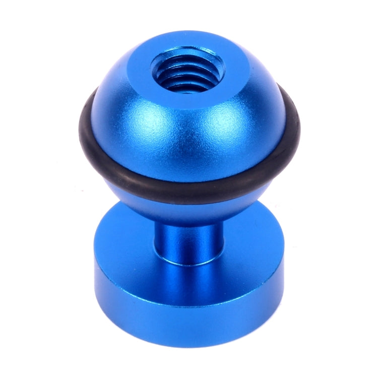 PULUZ CNC 알루미늄 볼 헤드 어댑터 마운트 for GoPro, Insta360, DJI 및 기타 액션 카메라, 직경: 2.5cm, CNC 알루미늄 (블랙)