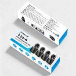 PULUZ 4 송신기 + 1 수신기 무선 라발리에 마이크, Type-C 4 송신기 + 1 수신기