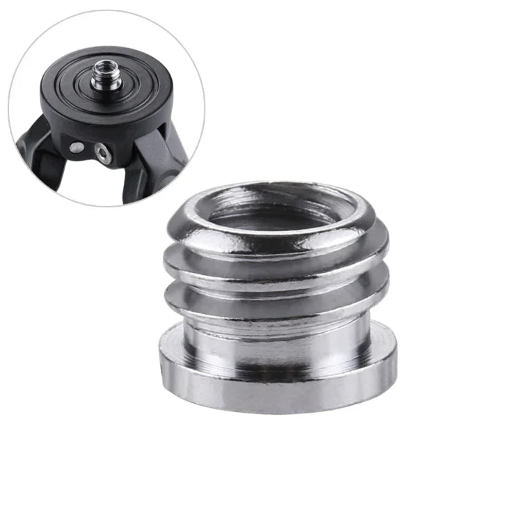 PULUZ 1/4인치 암나사 to 3/8인치 수나사 어댑터 나사, 1/4 암나사 to 3/8 수나사