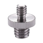 PULUZ 1/4인치 수나사 to 3/8인치 수나사 어댑터 나사, 1/4 수나사 to 3/8 수나사
