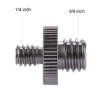 PULUZ 1/4인치 수나사 to 3/8인치 수나사 어댑터 나사, 1/4 수나사 to 3/8 수나사