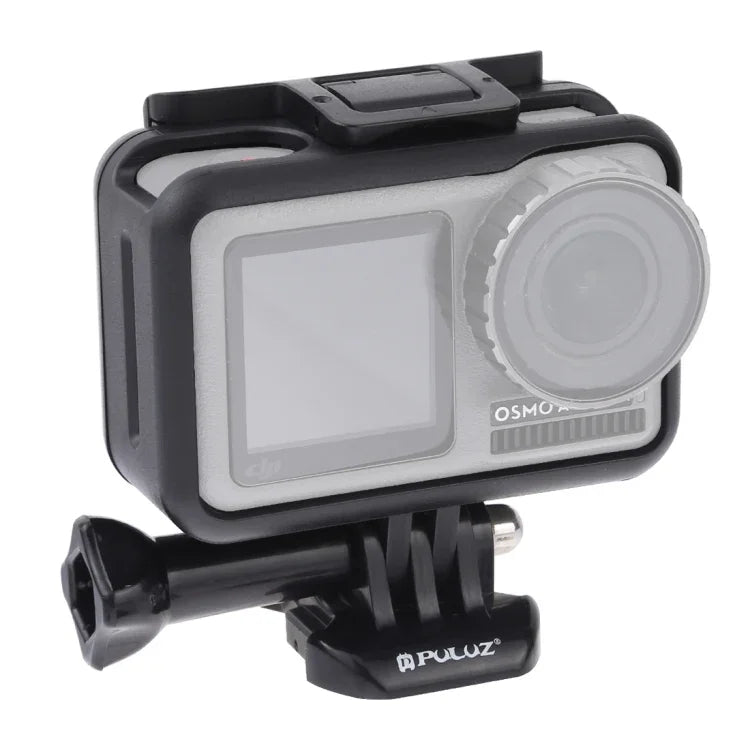 PULUZ DJI Osmo Action용 표준 테두리 프레임 ABS 보호 케이지, 버클 기본 마운트 및 나사 포함, ABS
