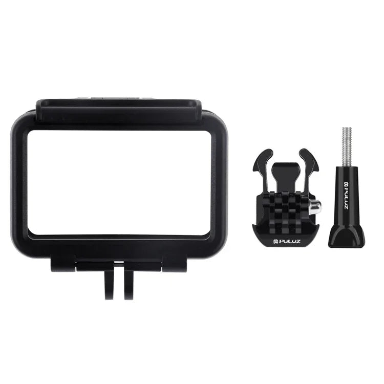 PULUZ DJI Osmo Action용 표준 테두리 프레임 ABS 보호 케이지, 버클 기본 마운트 및 나사 포함, ABS