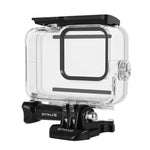 PULUZ 60m Underwater Depth Diving Case Waterproof Camera Housing for GoPro HERO8 Black, For GoPro HERO8 Black