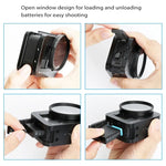 PULUZ CNC 알루미늄 합금 보호 케이지 보험 프레임 및 52mm UV 렌즈 포함 GoPro HERO8 블랙용 하우징 쉘, 프레임 포함 HERO8 블랙용