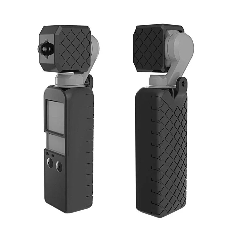 PULUZ 2-in-1 다이아몬드 텍스처 실리콘 커버 케이스 세트 DJI OSMO Pocket용, DJI OSMO Pocket용