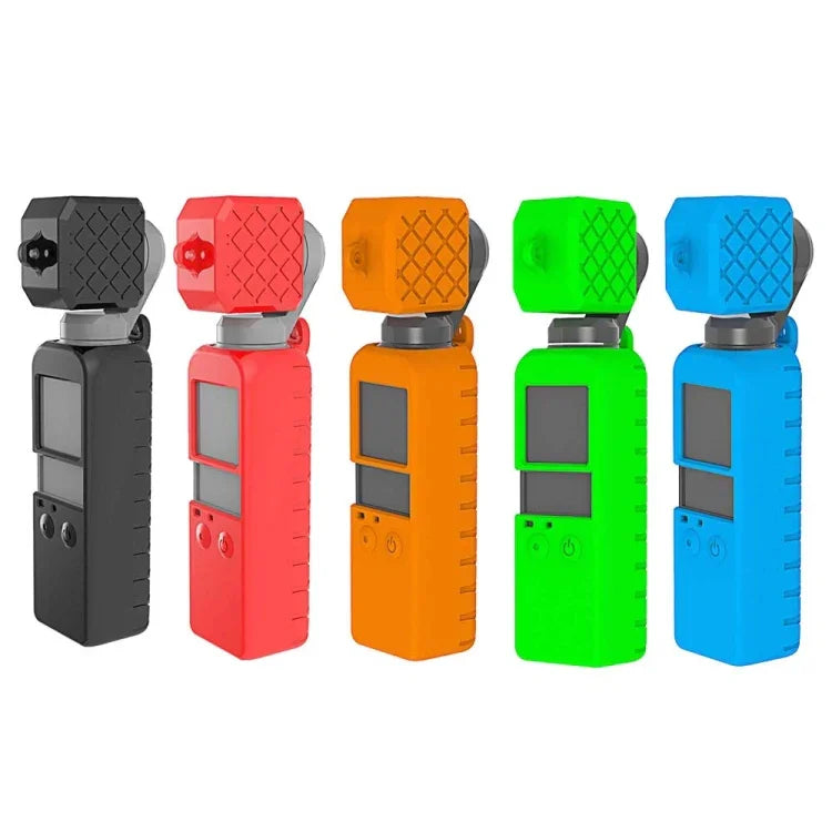 PULUZ 2-in-1 다이아몬드 텍스처 실리콘 커버 케이스 세트 DJI OSMO Pocket용, DJI OSMO Pocket용