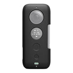 PULUZ Insta360 ONE X용 실리콘 보호 케이스 렌즈 커버 포함, Insta360 ONE X(블랙), Insta360 ONE X(레드)용