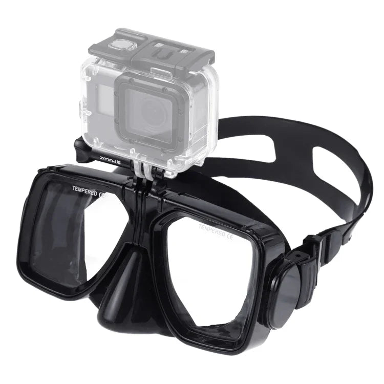 PULUZ 수상 스포츠 다이빙 장비 다이빙 마스크 수영 안경, GoPro, Insta360, DJI 및 기타 액션 카메라용