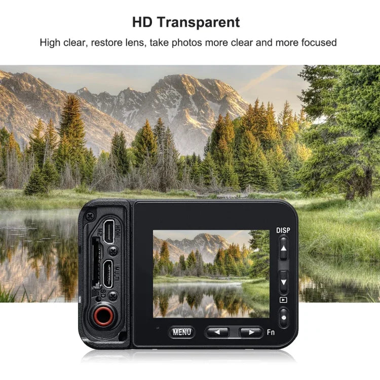 PULUZ Sony RX0 II / RX0용 전면 렌즈 및 후면 LCD 디스플레이 유연한 지문 방지 AF HD 필름, Sony RX0 II용