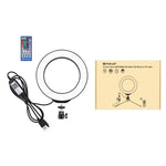 PULUZ 6.2인치 16cm USB RGBW 조광 가능한 LED 링 브이로깅 사진 영상 조명, 콜드 슈 삼각대 볼 헤드 및 리모컨 포함, 6.2인치 RGBW / 리모컨