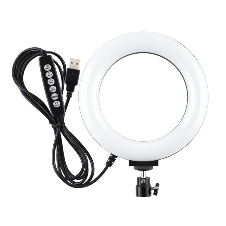 PULUZ 6.2인치 16cm USB 10 모드 8 색상 RGBW 조광 가능한 LED 링 브이로깅 사진 영상 조명, 삼각대 볼 헤드 포함, 6.2인치 RGBW