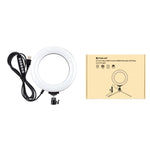 PULUZ 6.2인치 16cm USB 10 모드 8 색상 RGBW 조광 가능한 LED 링 브이로깅 사진 영상 조명, 삼각대 볼 헤드 포함, 6.2인치 RGBW