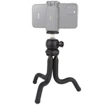 PULUZ 미니 문어형 유연한 삼각대 홀더 볼 헤드 포함 SLR 카메라, GoPro, 휴대폰용, 크기: 25cmx4.5cm, 25cm 삼각대