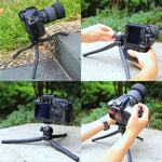 PULUZ 미니 문어형 유연한 삼각대 홀더 볼 헤드 포함 SLR 카메라, GoPro, 휴대폰용, 크기: 25cmx4.5cm, 25cm 삼각대