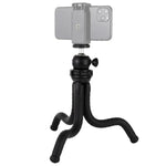 PULUZ 미니 문어형 유연한 삼각대 홀더 볼 헤드 포함 SLR 카메라, GoPro, 휴대폰용, 크기: 30cmx5cm, 30cm 삼각대
