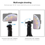 PULUZ 미니 문어형 유연한 삼각대 홀더 볼 헤드 포함 SLR 카메라, GoPro, 휴대폰용, 크기: 30cmx5cm, 30cm 삼각대