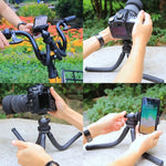 PULUZ 미니 문어형 유연한 삼각대 홀더 볼 헤드 포함 SLR 카메라, GoPro, 휴대폰용, 크기: 30cmx5cm, 30cm 삼각대