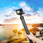 PULUZ DJI / MOZA / Feiyu V2 / Zhiyun G5 / SPG 짐벌용 탄소 섬유 확장 모노포드 폴대 연장 스틱, 길이: 35cm, 35cm