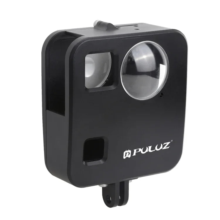 PULUZ GoPro Fusion용 하우징 쉘 CNC 알루미늄 합금 보호 케이지 기본 마운트 및 렌즈 캡 포함, GoPro Fusion용