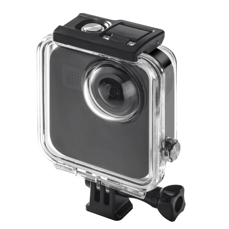 GoPro MAX용 PULUZ 45m 방수 하우징 다이빙 케이스, 버클 기본 마운트 및 나사 포함, 방수 케이스