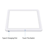 PULUZ 20cm LED 그림자 없는 조명 패드 사진 스튜디오 박스용, 20cm 그림자 없는 조명