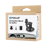PULUZ 자동차 흡착 컵 마운트 나사 & 삼각대 마운트 어댑터 & 보관 가방 GoPro, Insta360, DJI 및 기타 액션 카메라용, 흡착 컵 마운트
