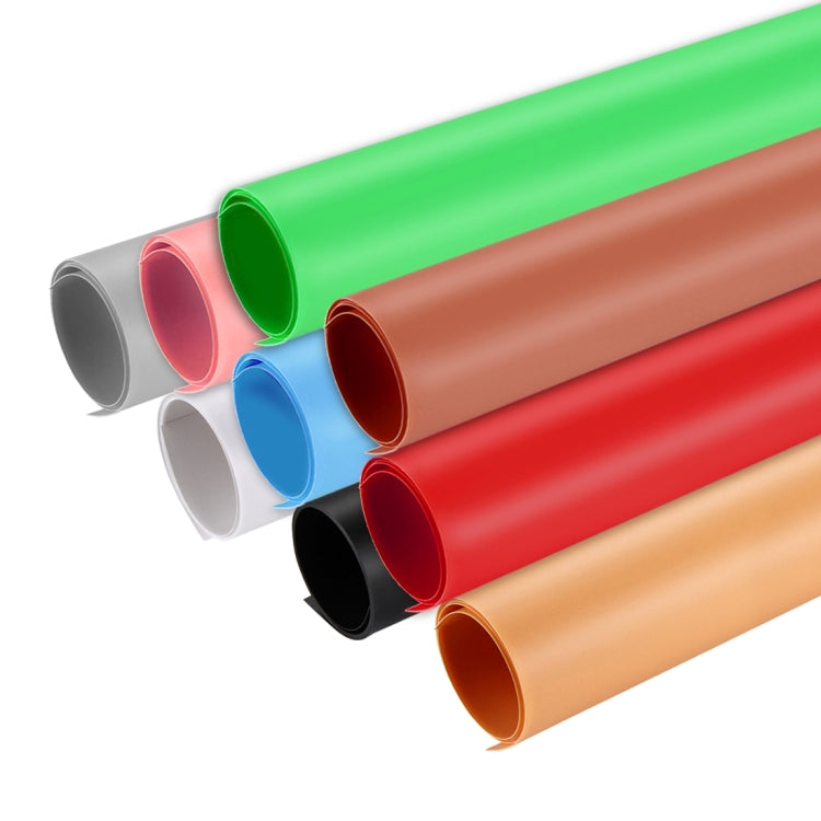 PULUZ 사진 배경 PVC 종이 키트 스튜디오 텐트 박스용, 크기: 121cm x 58cm, 배경 60cm(블루), 배경 60cm(레드), 배경 60cm(B), 배경 60cm(W)