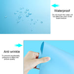 PULUZ 사진 배경 PVC 종이 키트 스튜디오 텐트 박스용, 크기: 121cm x 58cm, 배경 60cm(블루), 배경 60cm(레드), 배경 60cm(B), 배경 60cm(W)