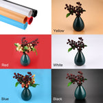 PULUZ 사진 배경 PVC 종이 키트 스튜디오 텐트 박스용, 크기: 121cm x 58cm, 배경 60cm(블루), 배경 60cm(레드), 배경 60cm(B), 배경 60cm(W)