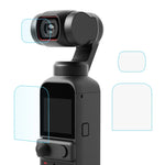DJI OSMO Pocket 2용 PULUZ 9H 2.5D HD 강화유리 렌즈 보호필름 + 스크린 필름, DJI OSMO Pocket 2용