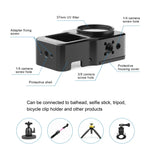 DJI Action 2용 PULUZ CNC 알루미늄 합금 케이지, 알루미늄 케이지 (블랙), 알루미늄 케이지 (티타늄 색상)