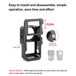 DJI Action 2용 PULUZ CNC 알루미늄 합금 케이지, 알루미늄 케이지 (블랙), 알루미늄 케이지 (티타늄 색상)