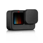 GoPro HERO12 Black /11 Black /10 Black /9 Black용 PULUZ 부드러운 TPU 고무 긁힘 방지 카메라 렌즈 보호 캡 커버, GoPro HERO12 Black 렌즈 캡용