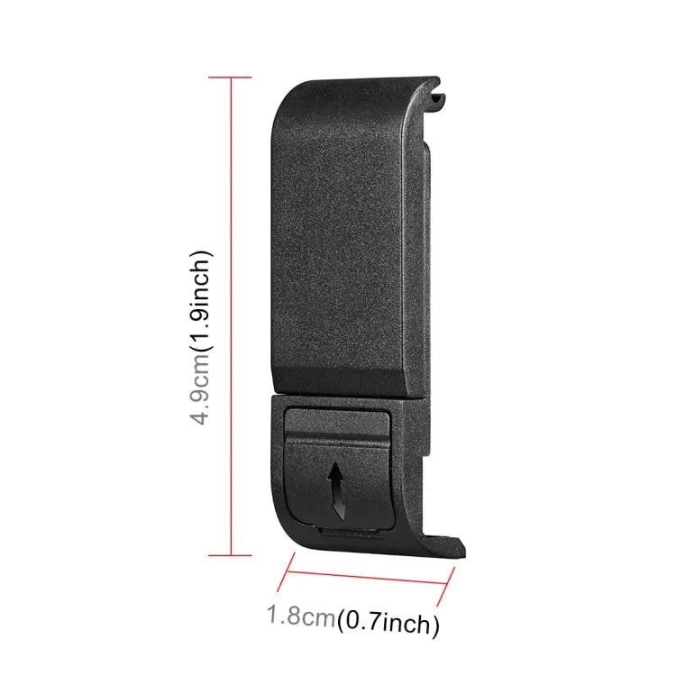 GoPro HERO13 Black /12 Black /11 Black /10 Black /9 Black용 PULUZ POM 플라스틱 배터리 측면 인터페이스 커버, POM 플라스틱 측면 커버
