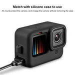 GoPro HERO13 Black /12 Black /11 Black /10 Black /9 Black용 PULUZ POM 플라스틱 배터리 측면 인터페이스 커버, POM 플라스틱 측면 커버