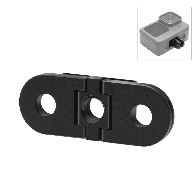 GoPro HERO 4K 2024 / HERO13 Black /12 Black /11 Black /11 Black mini /10 Black /9 Black /8 Black / Max용 PULUZ 접이식 핑거 삼각대 마운트 어댑터, GoPro HERO13 Black용 접이식 핑거 삼각대
