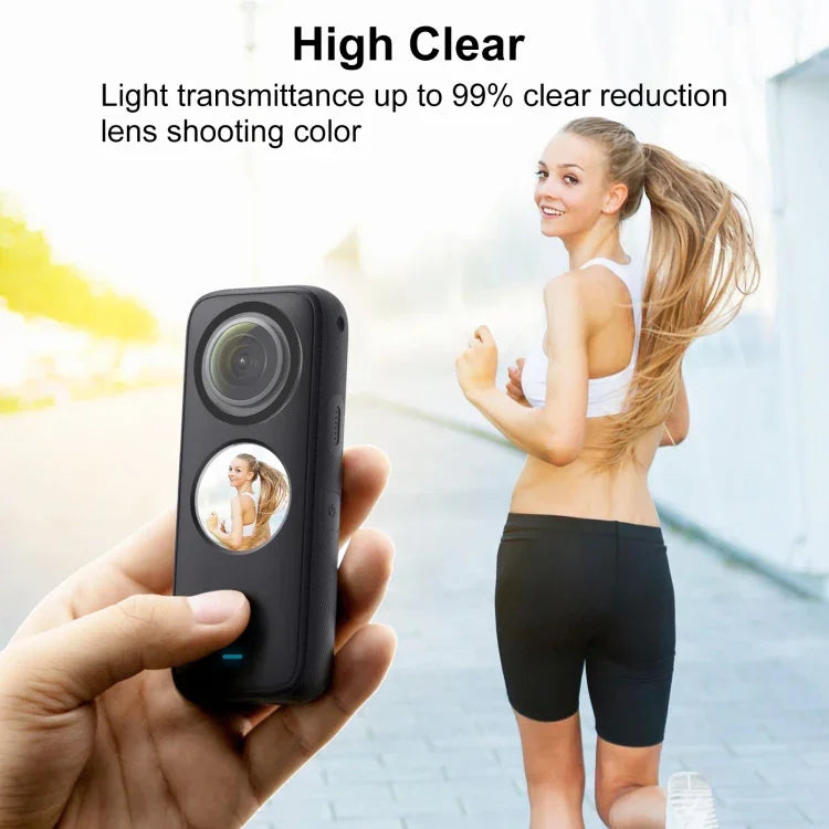 PULUZ 인스타360 One X2 렌즈 가드 PC 보호 커버, 인스타360 ONE X2용 렌즈 가드
