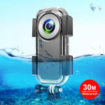 PULUZ Insta360 ONE X2용 30m 수중 방수 하우징 케이스, Insta360 ONE X2용 수중 케이스