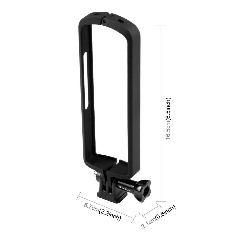 PULUZ Ricoh Theta SC2용 PC ABS 플라스틱 보호 프레임, 어댑터 마운트 및 나사 포함, Ricoh Theta SC2용 플라스틱 프레임